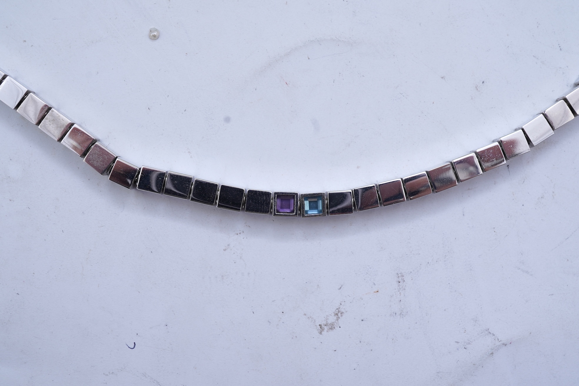 Montblanc, a silver necklace